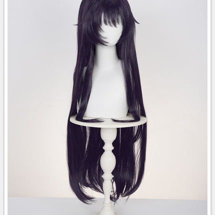 Monenjoy The Fragrant Flower Blooms with Dignity Kaoruko Waguri Cosplay 100cm Wig Wig Kaoruko Waguri Wig Private Kikyo Gakuen Girls' High School 
