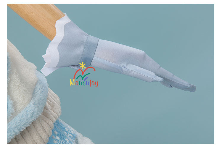 Monenjoy インフィニティニキ ふわもこに溺れる 純潔の守り　コスプレ衣装　パステルブルーの水波　洋服　可愛い　イベントGS1307 - Monenjoy