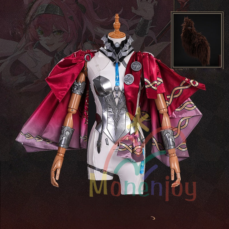 Monenjoy 鳴潮　ルパ　コスプレ衣装　イベント　3d樹脂製パーツ　狼尻尾追加可能GS1925