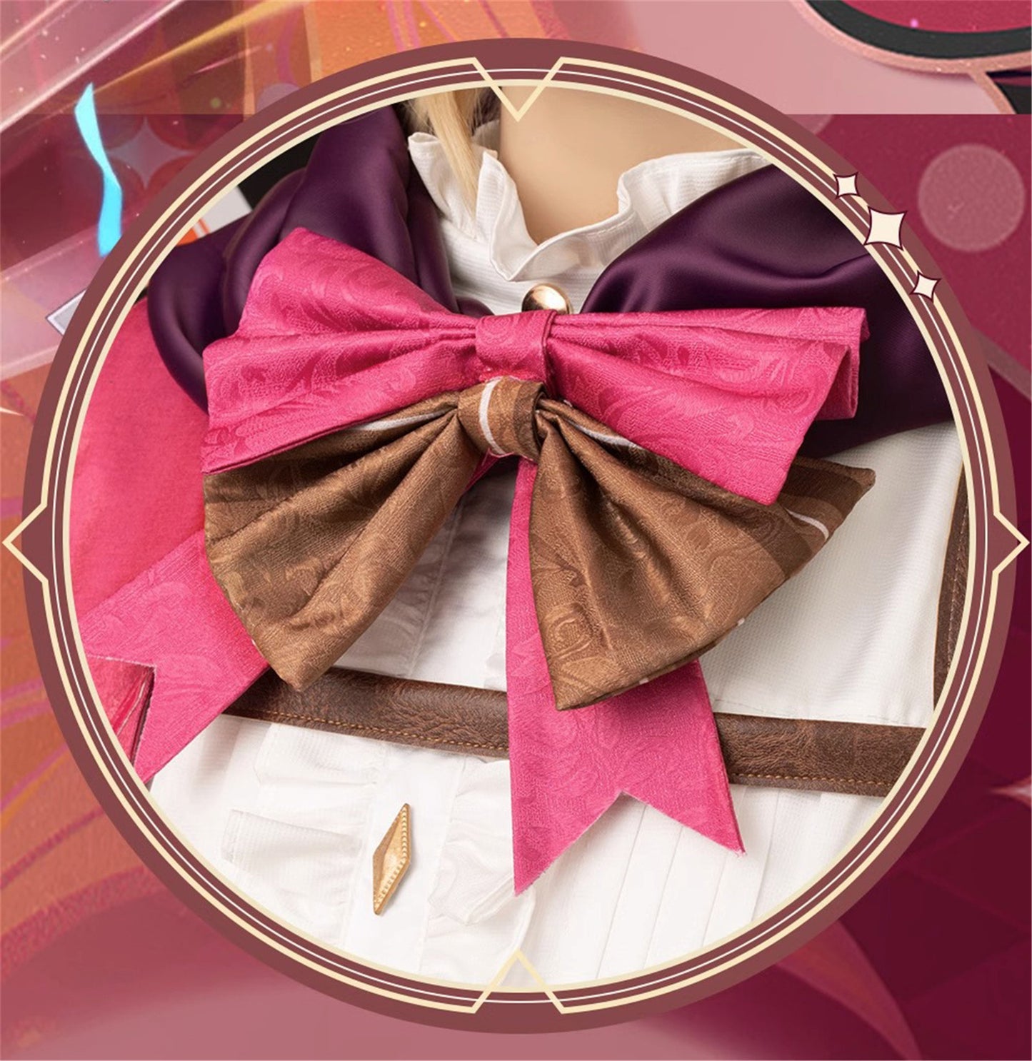 Monenjoy　原神　フォンテーヌ　リネ　神の目 コスチューム　衣装　ハロウィン　クリスマス　衣装　イベント　変装　cosplay　男女兼用 - Monenjoy