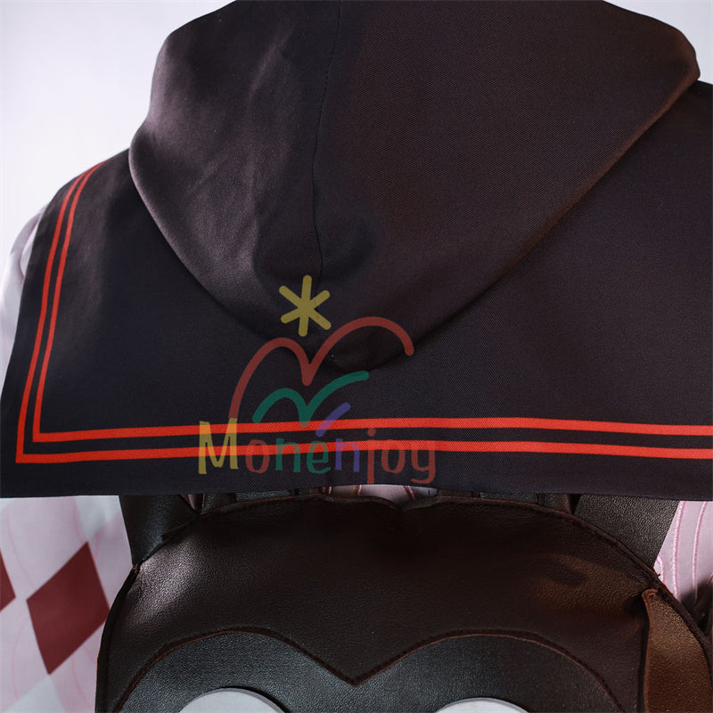 Monenjoy Zenless Zone Zero Ukinami Yuzuha Cosplay Costume Kaidanya Hair Accessory Bag JK Clothes Mini Skirt Cute Landmine Style