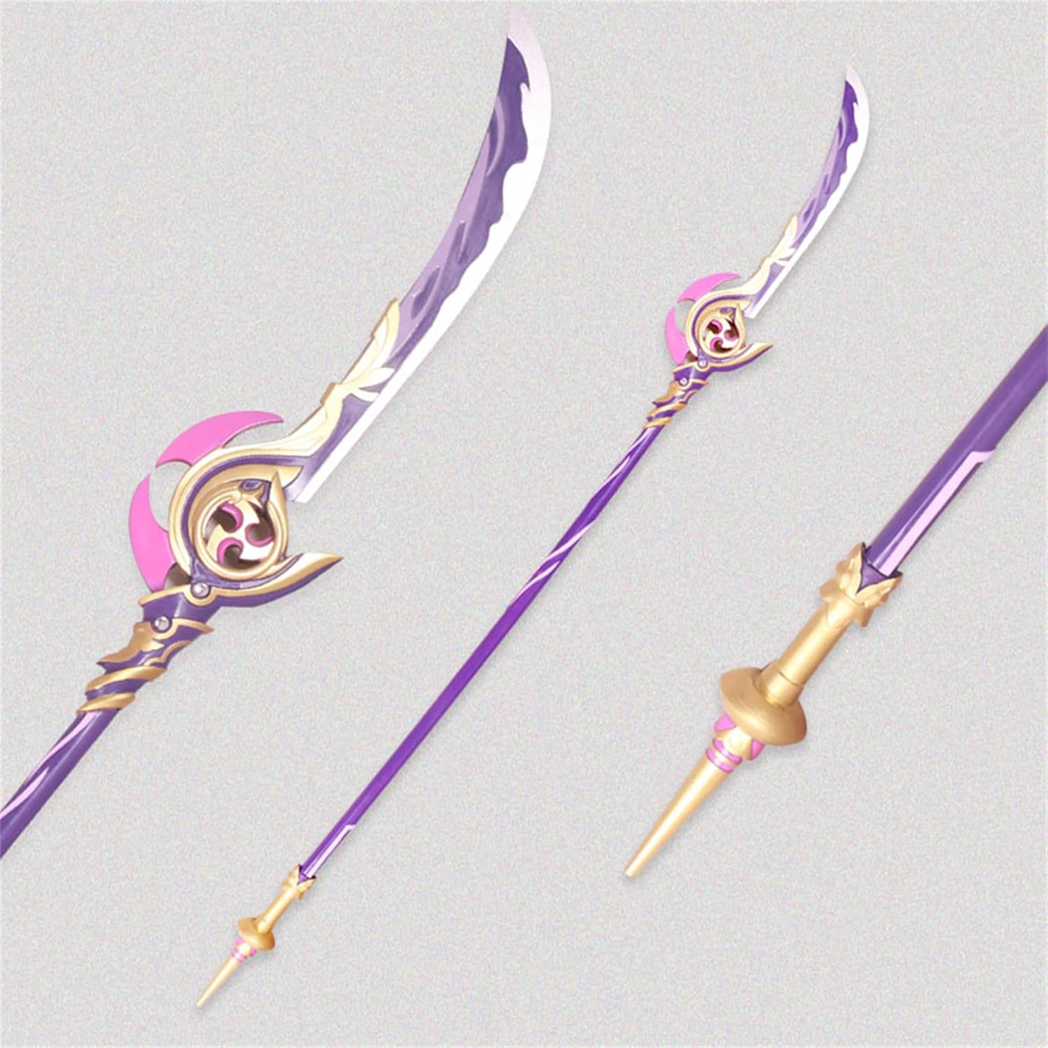 Monenjoy 原神 コスプレ道具 喜多院十文字槍 約181cm トーマ 雷電将軍 元素爆発 アクセサリー PU製造 cosplay 学園祭 イベント ハロウィン COS おもちゃ [並行輸入品] - Monenjoy