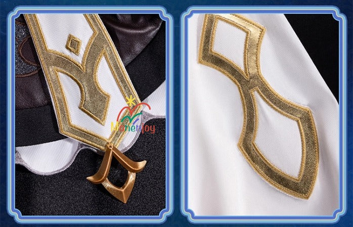 【在庫限り・再入荷不可】Monenjoy 原神　ダリア　 Dahlia 　コスプレ衣装　モンド / 西風教会　コスチューム  風神バルバトスの伝道師