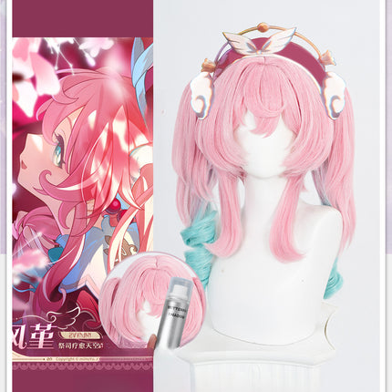 Monenjoy HonkaiStaRrail スターレイル 崩スタMMD部 ヒアンシー 微光の医師 ヒアシンシア Hyacinthia Hyacine 风堇 ウィッグ　可愛い　地雷系 カツラ　コスプレ道具　イベント - Monenjoy