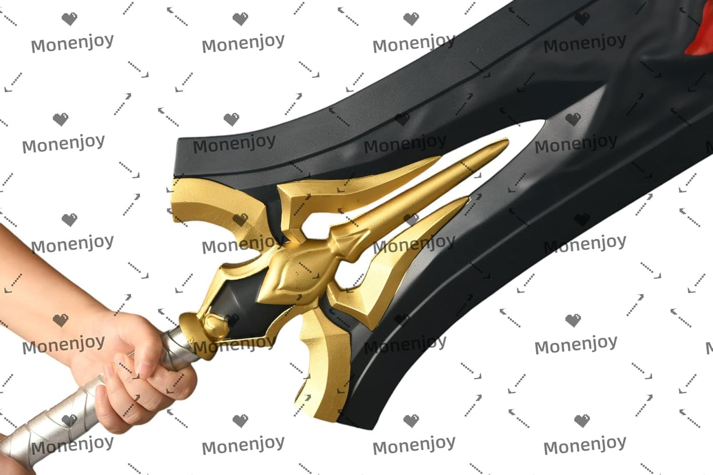 Monenjoy コスプレ道具 崩壊スターレイル 雲璃 うんり 剣140*18cm PU製造 1:1レプリカ 道具 武器 モデル ハロウィン イベント 工芸品 - Monenjoy