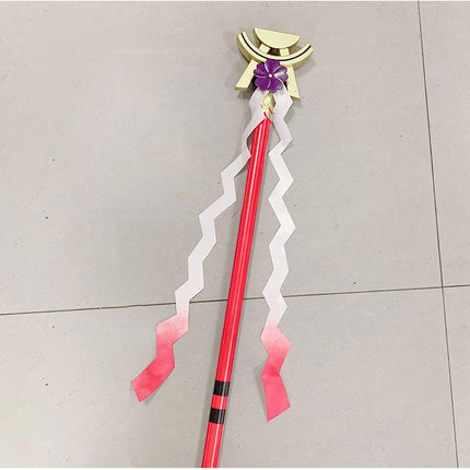 Monenjoy 原神 コスプレ道具 喜多院十文字槍 約181cm トーマ 雷電将軍 元素爆発 アクセサリー PU製造 cosplay 学園祭 イベント ハロウィン COS おもちゃ [並行輸入品]