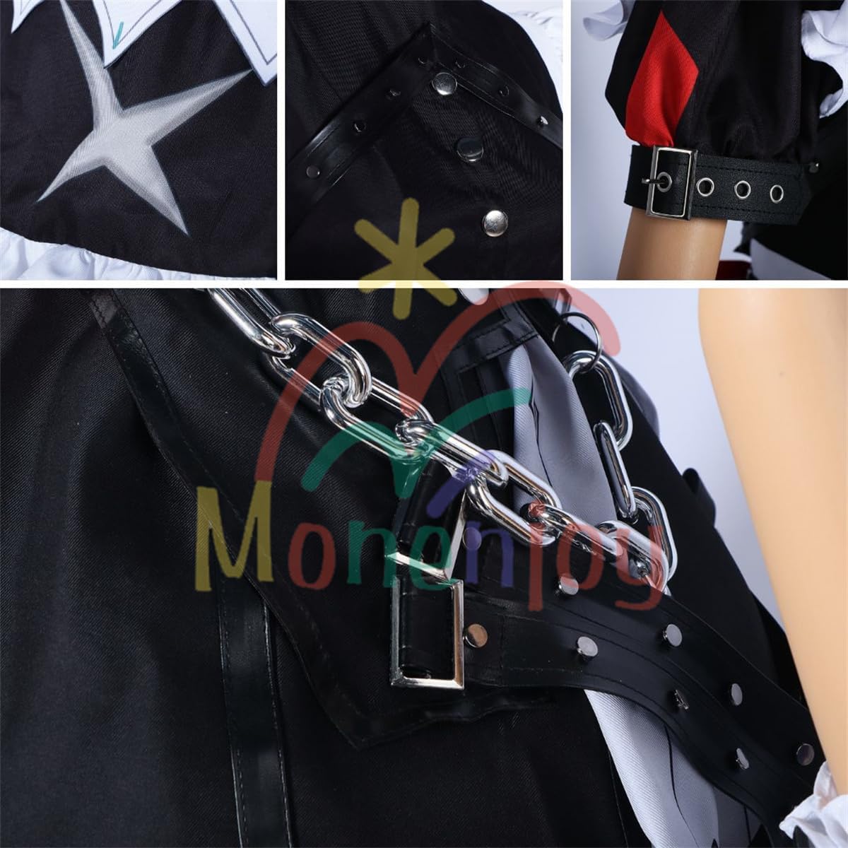 Monenjoy　ゼンレスゾーンゼロ エレン・ジョーウィッグ追加 コスチューム ゼンゼロ/ZZZ　コスプレ 衣装 イベント - Monenjoy