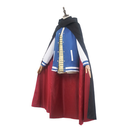 Monenjoy　ダンダダン 星子　ドドリア三太　綾瀬桃　コスプレ衣装　ケープ付　モモ　コスチューム　 霊媒師 高倉健　仮装　ハロウィン