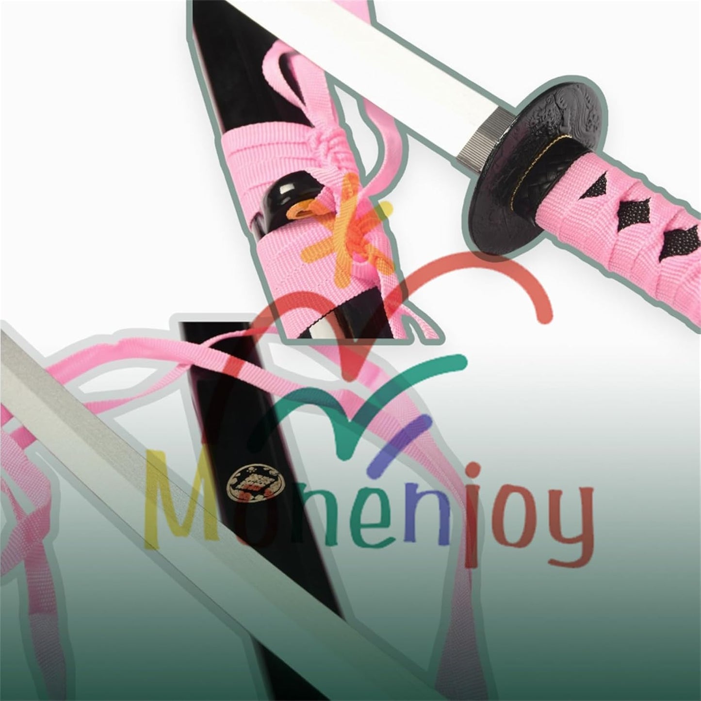 Monenjoy コスプレ道具 刀剣乱舞　 刀剣男子 村雲江 104cm 模擬刀 木刃 目貫有り ハロウィン イベント 舞台道具 工芸品 学園祭 [並行輸入品] - Monenjoy