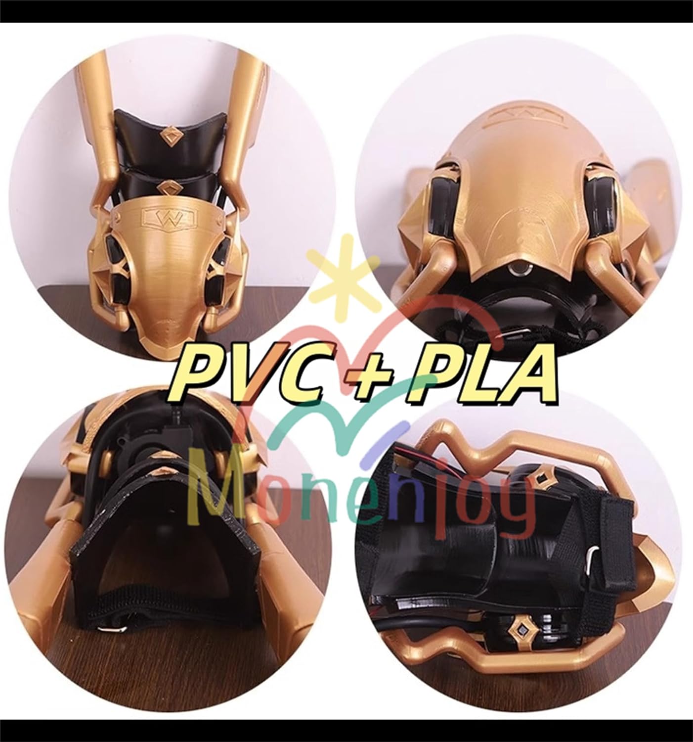 Monenjoy ゼンレスゾーンゼロ ライト コスプレ道具 約37cm 発光 コスプレ 道具 腕装備品 PVC＋PLA材質 プレゼント誕生日 ゼンゼロ 工芸品　 撮影道具 イベント ハロウィン　 - Monenjoy