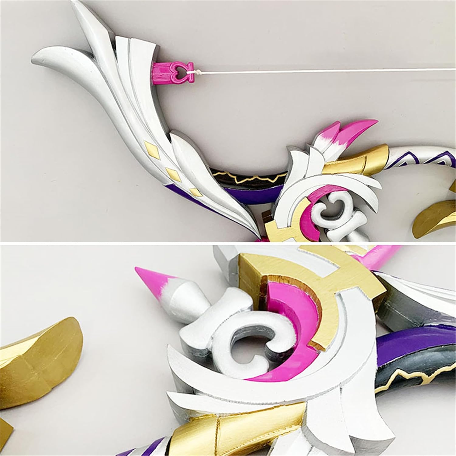 Monenjoy 原神アモスの弓コスプレ道具 長110cm 甘雨 ティナリ 元素爆発 アクセサリー 演出 PU製造 cosplay 学園祭 イベント - Monenjoy