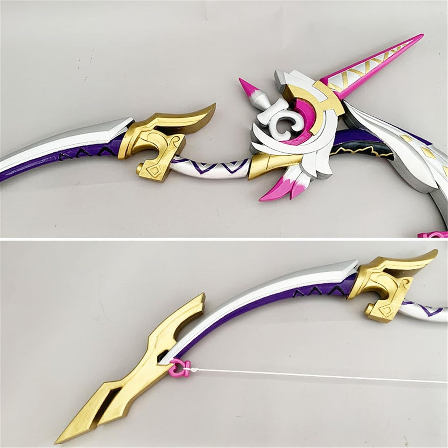 Monenjoy 原神アモスの弓コスプレ道具 長110cm 甘雨 ティナリ 元素爆発 アクセサリー 演出 PU製造 cosplay 学園祭 イベント - Monenjoy