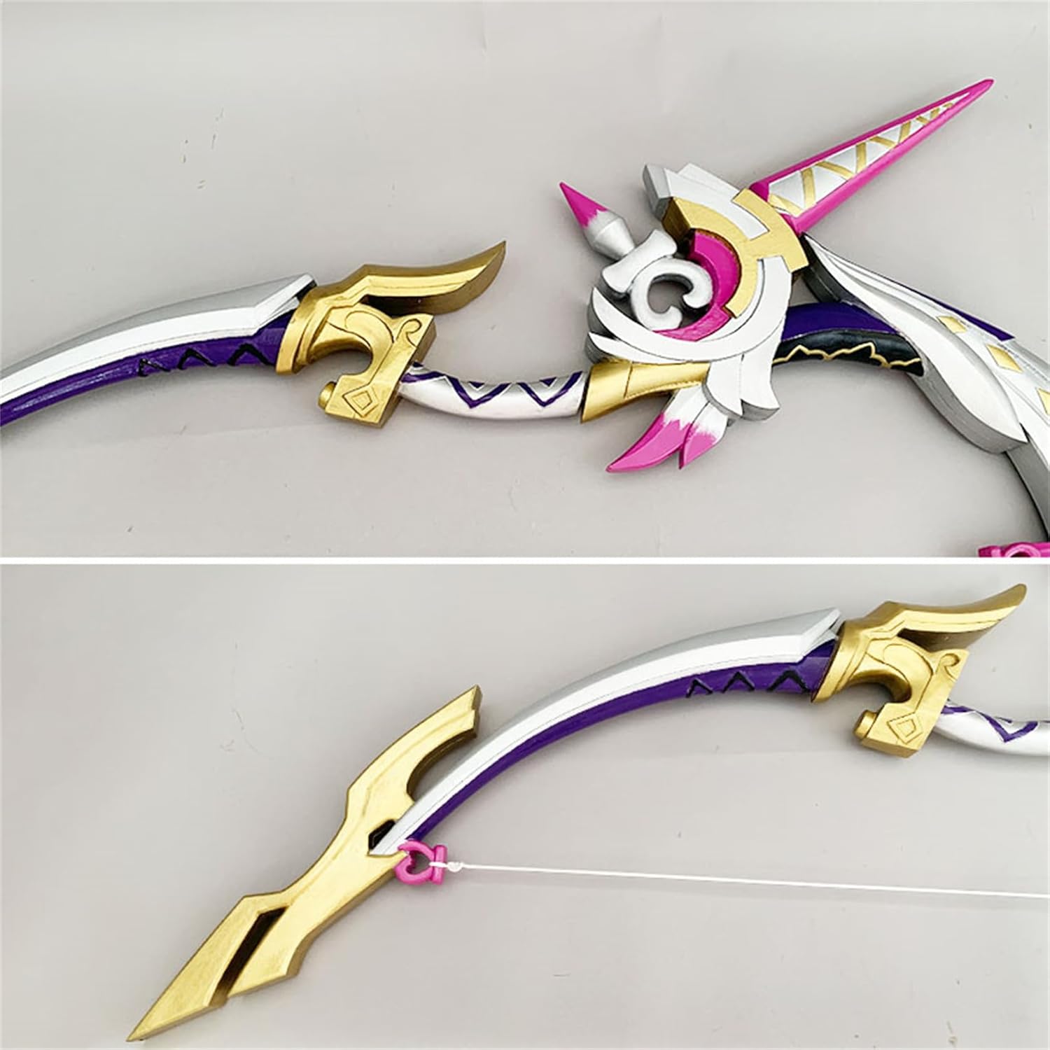 Monenjoy 原神アモスの弓コスプレ道具 長110cm 甘雨 ティナリ 元素爆発 アクセサリー 演出 PU製造 cosplay 学園祭 イベント - Monenjoy