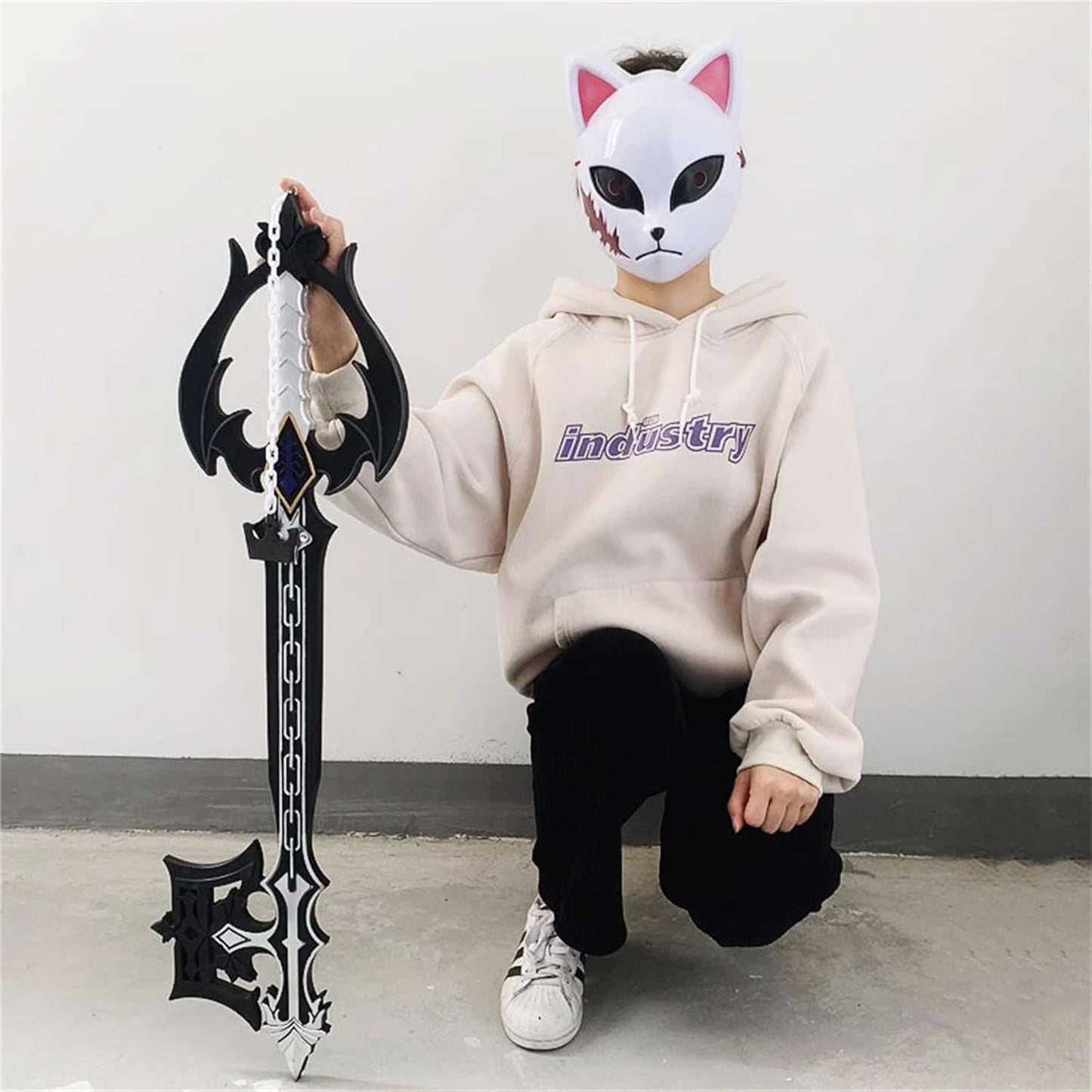 Monenjoy キングダムハーツ ソラ キーブレード 過ぎ去りし思い出 88*22cm 装備 鍵 PU製造 コスプレ道具 撮影道具 おもちゃ 手遊び ハロウィン レプリカ ハロウィン イベント - Monenjoy