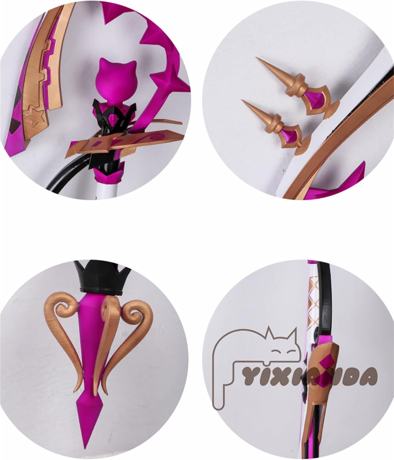 Monenjoy 原神（げんしん） 狩人の道 　コスプレ道具　110CM プロップ（弓矢） ティナリ 甘雨(かんう) アンバー 武器　COS イベントGS1191　 - Monenjoy