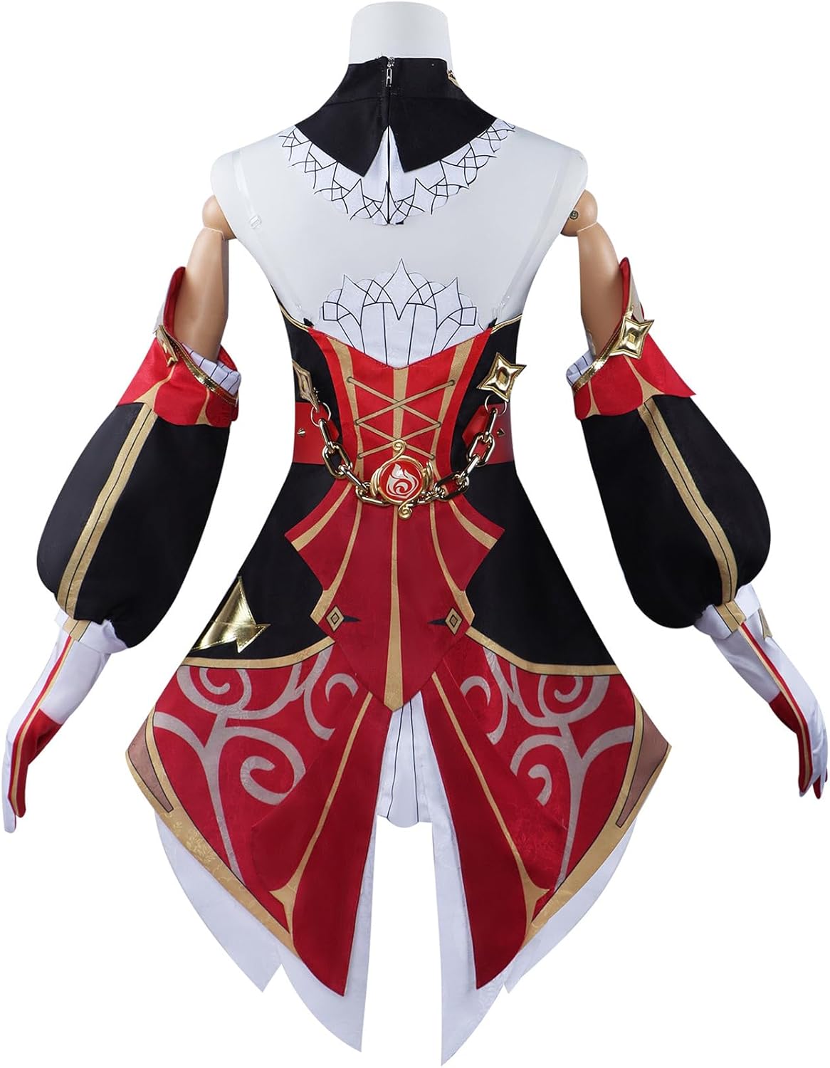 Monenjoy 原神 シュヴルーズ　コスプレ衣装　　帽子付Chevreuse　礼服 ワンピース 洋服 コスチューム イベント コスプレ ハロウィン 洋風 可愛い 舞台衣装 - Monenjoy