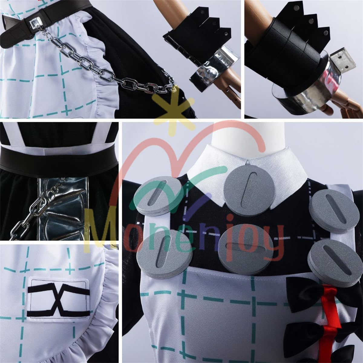 Monenjoy　ゼンレスゾーンゼロ エレン・ジョーウィッグ追加 コスチューム ゼンゼロ/ZZZ　コスプレ 衣装 イベント - Monenjoy