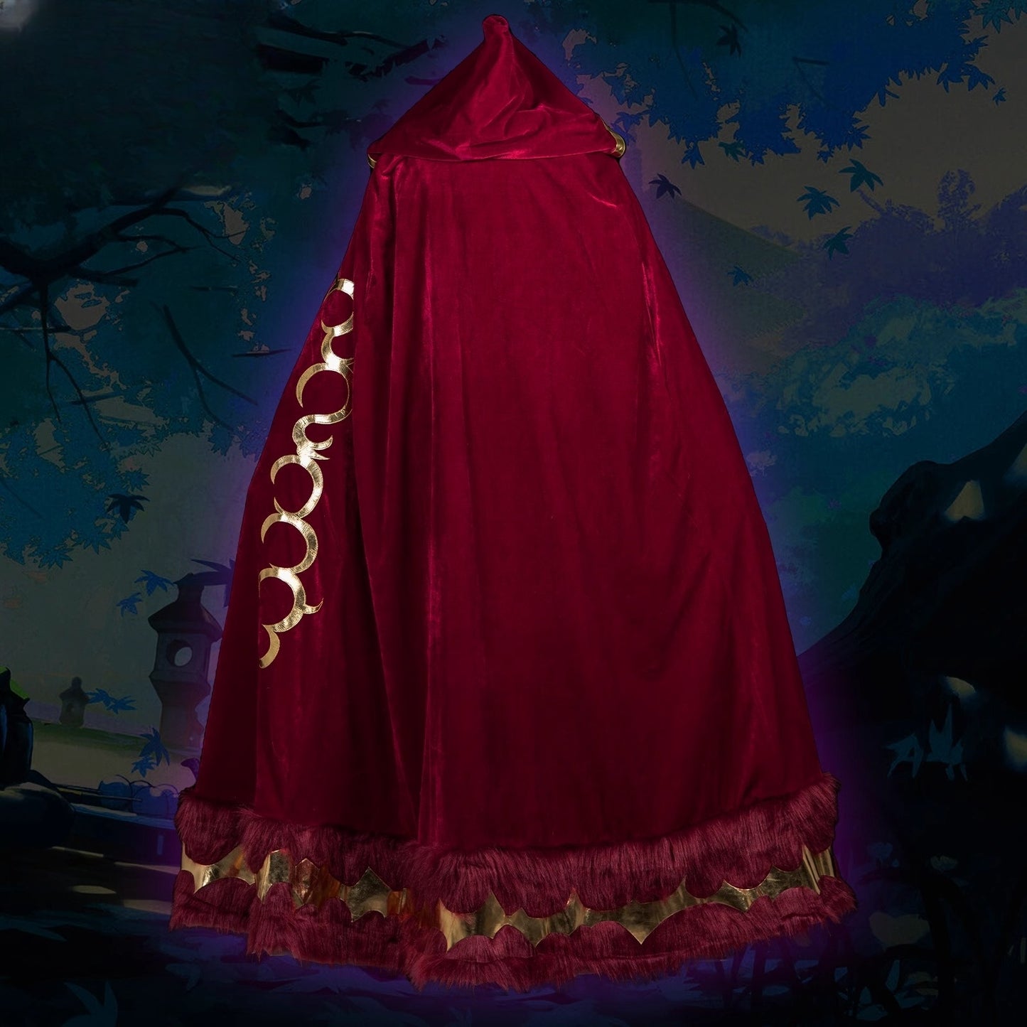 Monenjoy Fate/Grand Order エレシュキガル(Fate) コスプレ衣装　マント　	ランサー　3ｄ樹脂アクセサリー　ハロウィン　エレシュキガル〔遠坂凛〕　 - Monenjoy