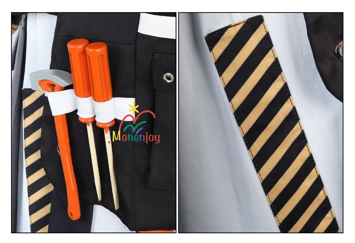 Monenjoy　ゼンレスゾーンゼロ グレース・ハワード 　コスプレ衣装　白祇重工 　コスチュームGS1934