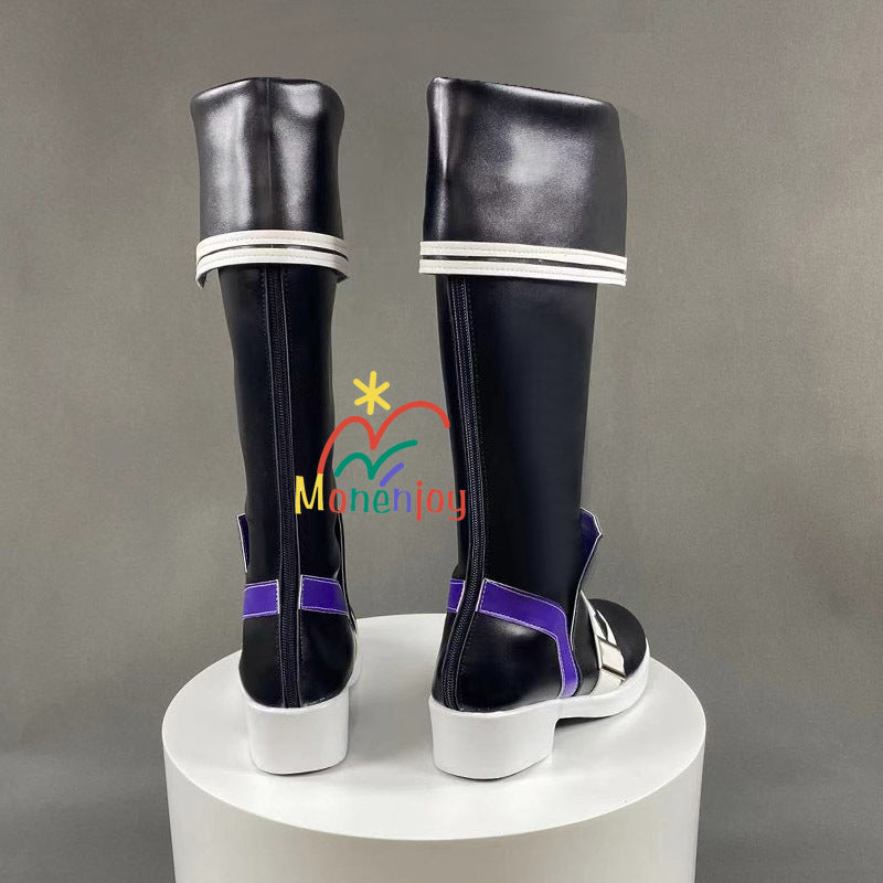 Monenjoy　刀剣乱舞　水心子正秀 コスプレ道具　すいしんしまさひで　ブーツ　靴　GS1211 - Monenjoy