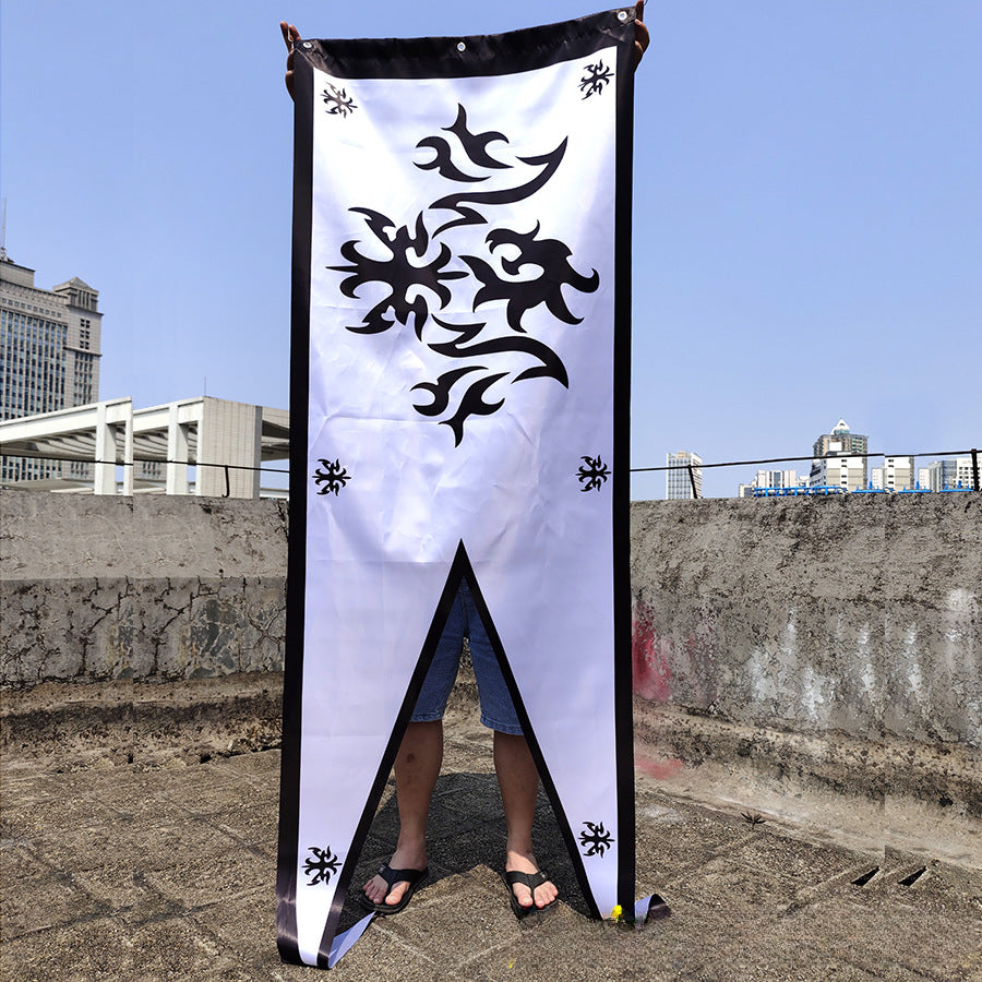 Monenjoy　Fate/Grand Flag　マスターライン Fate/stay night アルトリア・ペンドラゴン　旗面　旗幟（アーサー王） セイバー　アクセサリー　コスプレ道具　 - Monenjoy