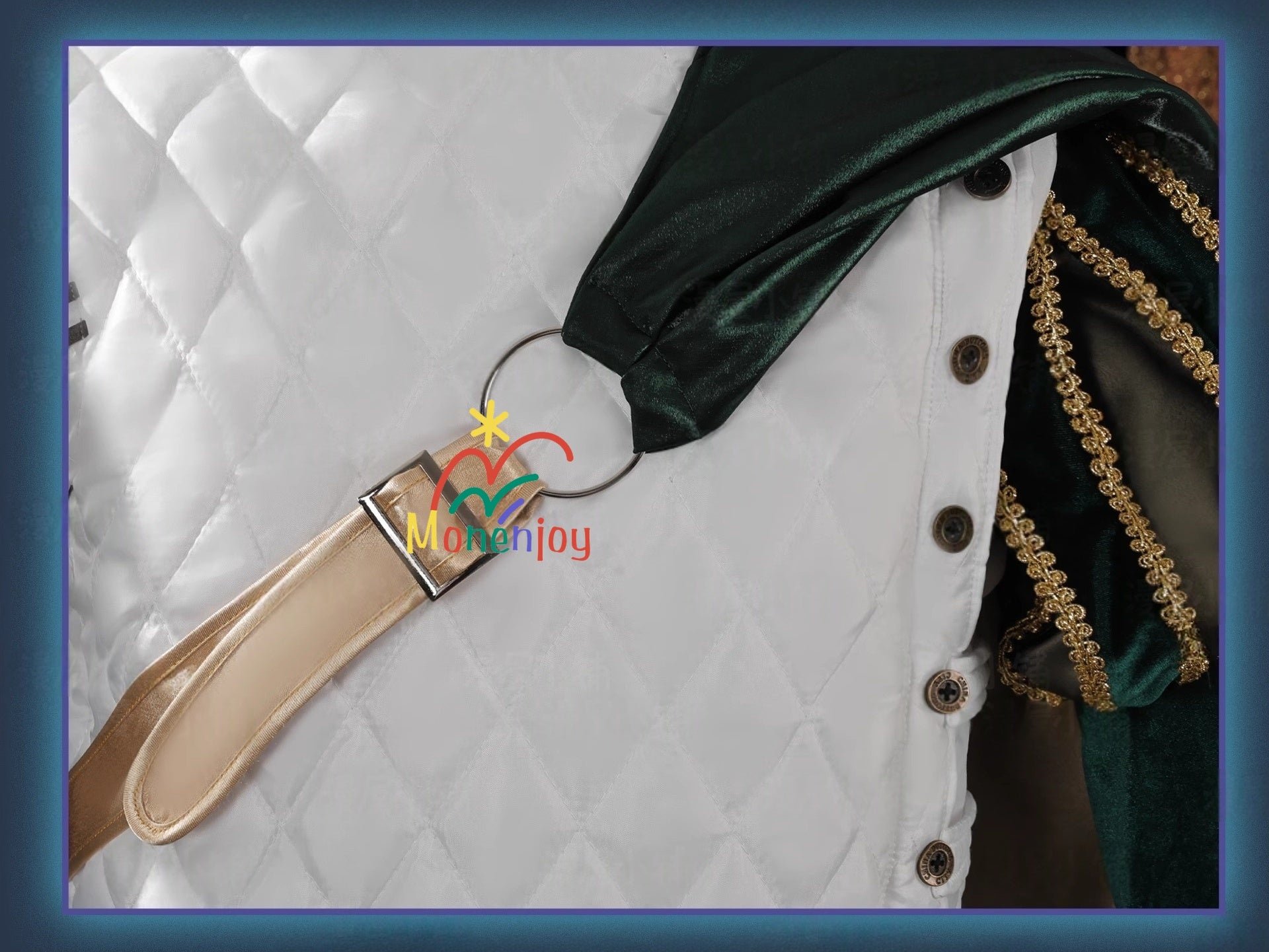 Monenjoy 第五人格 騎士 コスプレ衣装　ボタンメガネ付き コスチュームセットアイデンティティ5 リチャード・スターリング　おしゃれ 　cosplay　GS1201　 - Monenjoy