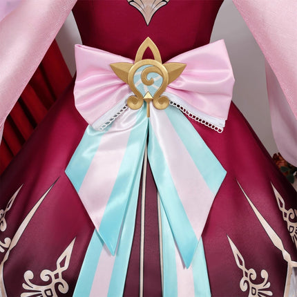 Monenjoy　崩壊スターレイル　ヒアンシー　ワンピース　医師ヒアシンシア　コスプレ衣装　3ｄプリントアクセサリー - Monenjoy