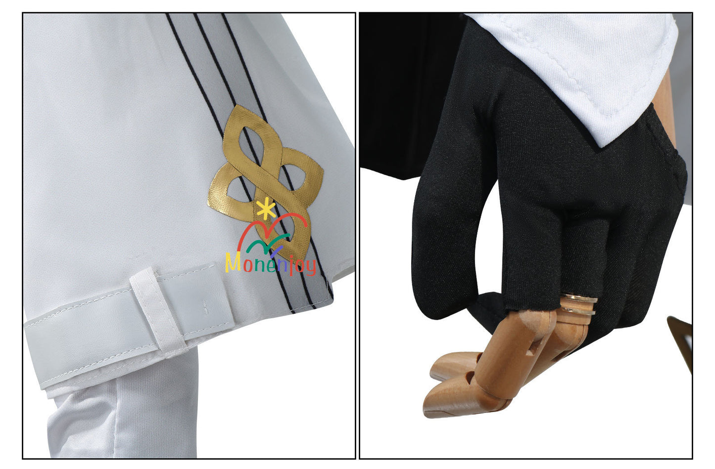 Monenjoy 鳴潮 白芷　コスプレ　びゃくし　コスチューム　ワンピース　かわいい　髪飾り＋イヤリング付 - Monenjoy