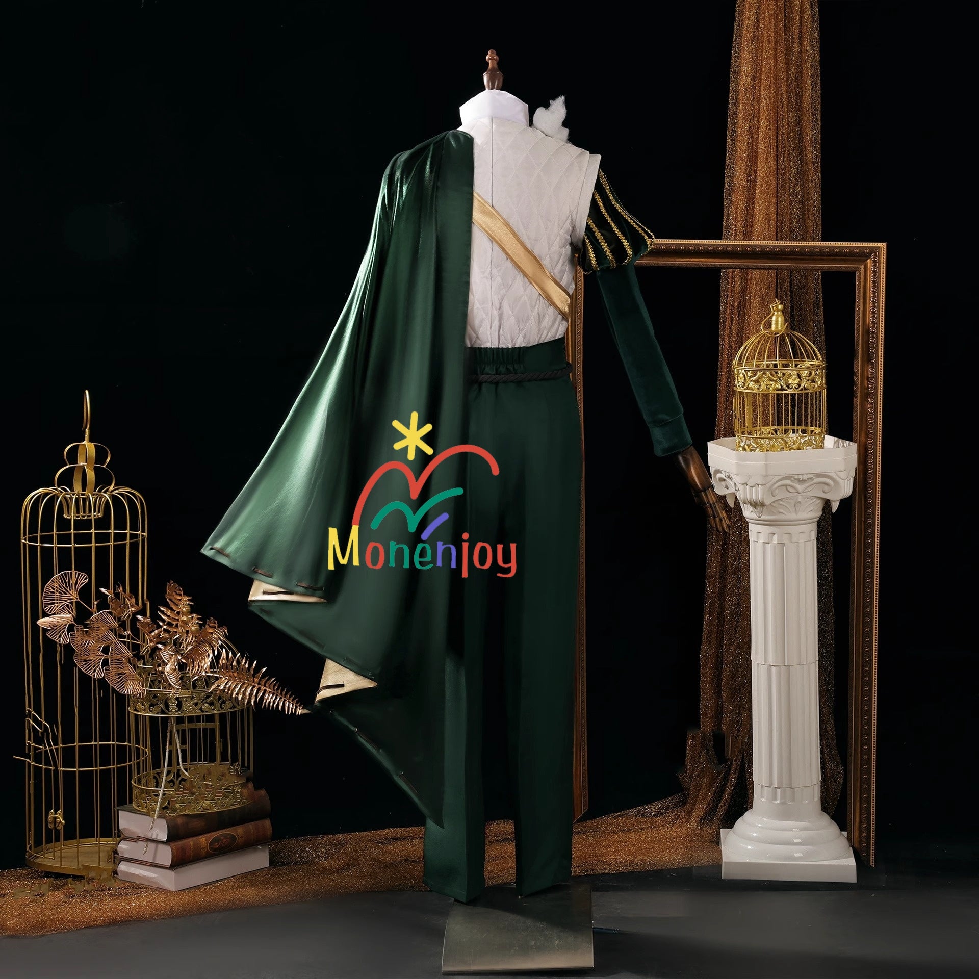 Monenjoy 第五人格 騎士 コスプレ衣装　ボタンメガネ付き コスチュームセットアイデンティティ5 リチャード・スターリング　おしゃれ 　cosplay　GS1201　 - Monenjoy