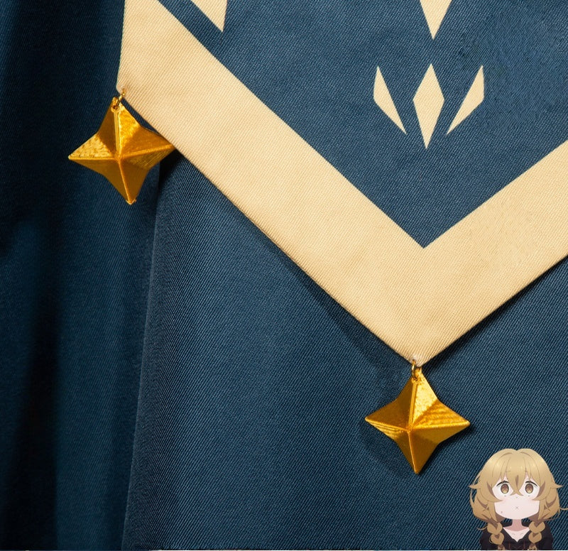 Monenjoy　サイレント・ウィッチ沈黙の魔女の隠しごと  モニカ・エヴァレット　コスプレ　魔術師　ケープ　マント　コスプレ衣装　仮装　ハロウィン