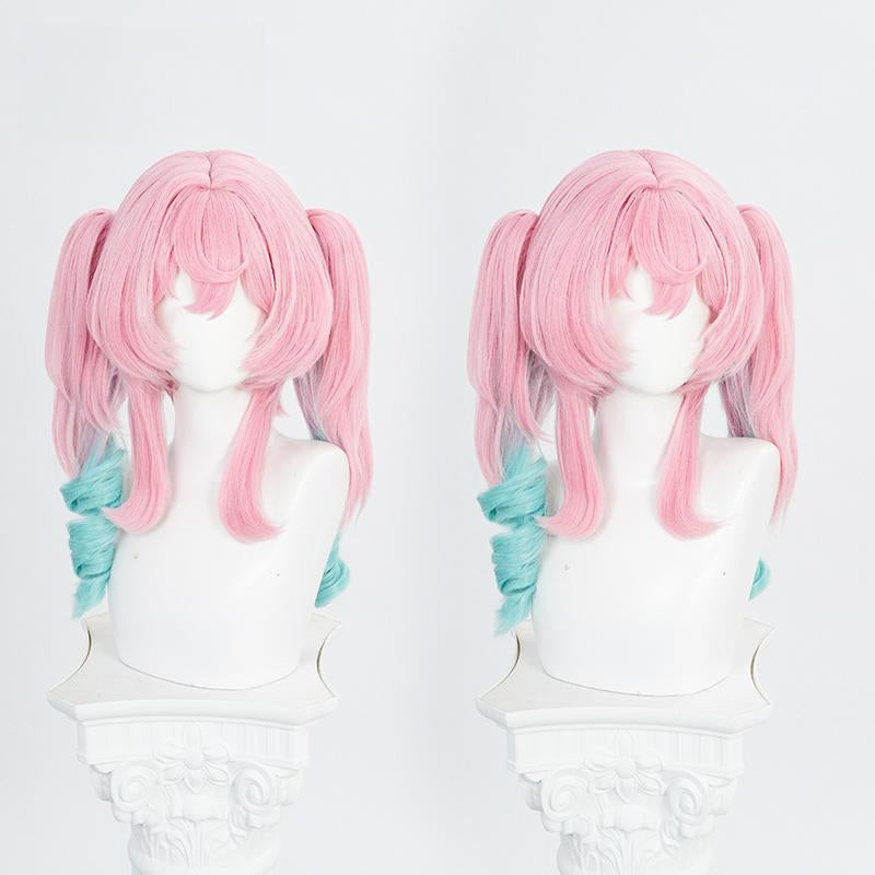 Monenjoy HonkaiStaRrail スターレイル 崩スタMMD部 ヒアンシー 微光の医師 ヒアシンシア Hyacinthia Hyacine 风堇 ウィッグ　可愛い　地雷系 カツラ　コスプレ道具　イベント - Monenjoy