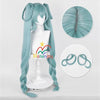 Monenjoy　初音ミク　かつら 鬘 WIG ヴァンパイア 吸血鬼 ウィッグ ネット付き コスプレ　ツインテール カツラ グッズ アニメ コスプレ道具GS1320 - Monenjoy