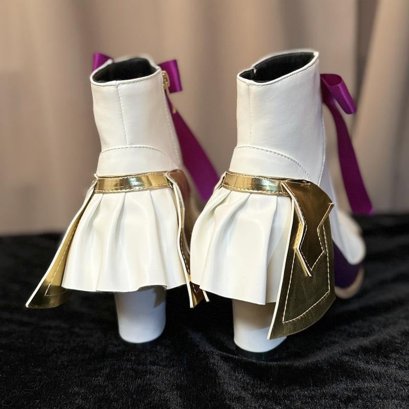 Monenjoy 崩壊3rd ハーイ愛の妖精さん エリシア　コスプレ　ブーツ　シューズ　コスプレ道具