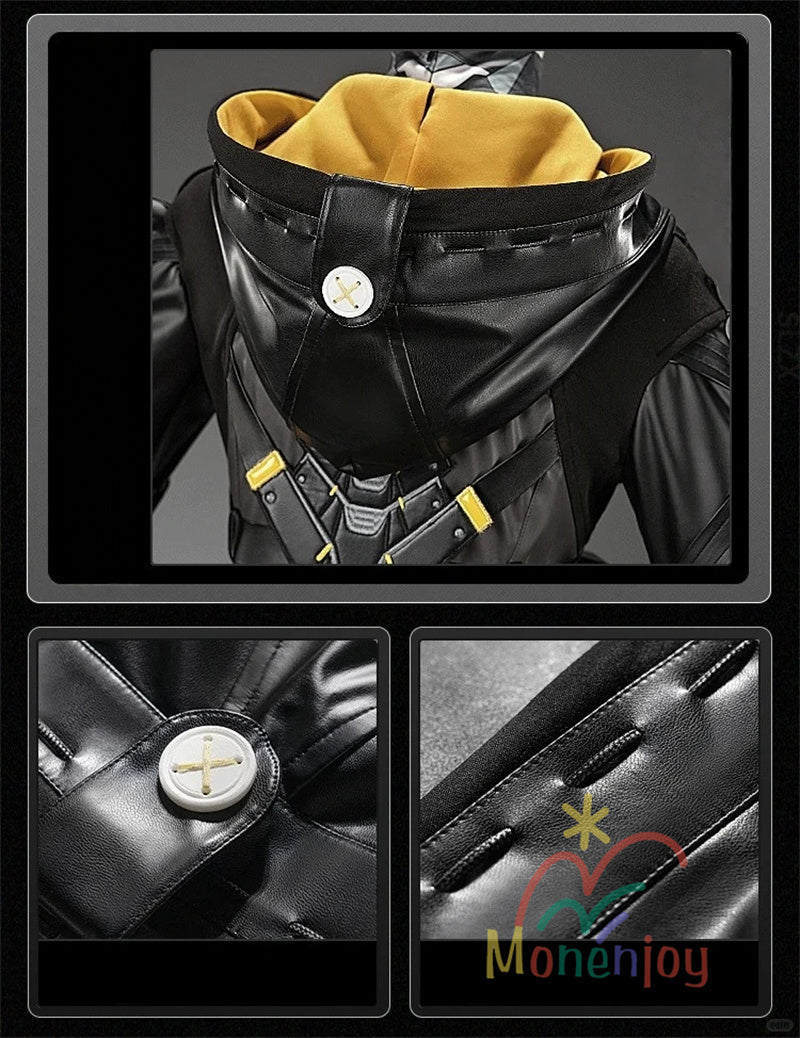 Monenjoy　ゼンレスゾーンゼロ　オルペウス　コスプレ衣装　鬼火　ゼンゼロ／ZZZ　イベント 鬼火+角＋尻尾追加可能　ボルス小隊　ハロウィン　