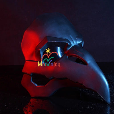 Monenjoy　東京喰種トーキョーグール　カラスの口 東京喰種 コスプレ小物 死神パンクロック ハロウィン仮装マスクGS1388 - Monenjoy
