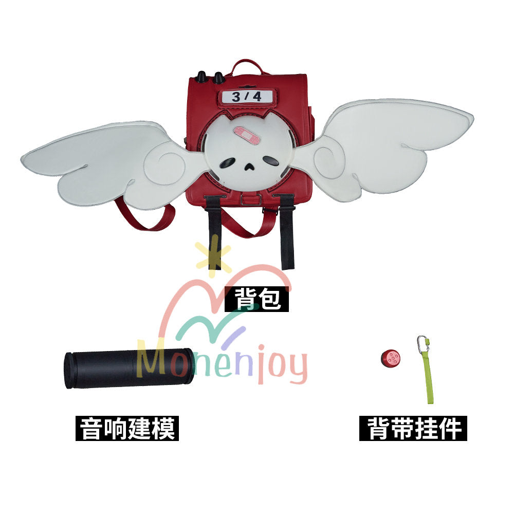 【Monenjoy】ゼンゼロ 千夏 ティータイム コスプレ　イベント　可愛い　メイド服 猫耳付き 鞄追加 MONENJOY