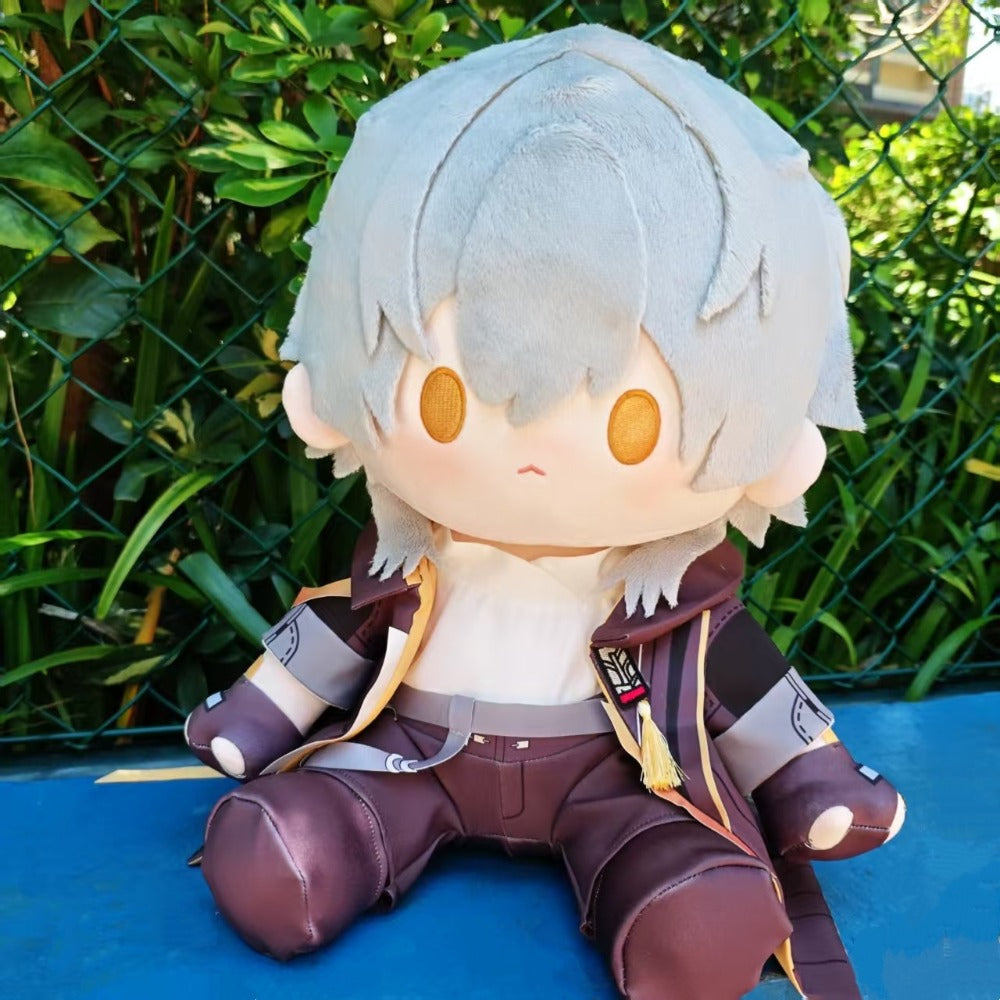 崩壊スターレイル  主人公 記憶主人公   綿人形 コスプレ道具  座り姿勢 可愛い  40cm 萌えグッズ 着せ替え可能 超ふわふわ 萌え 同人グッズ Monenjoy