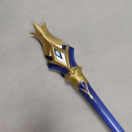 Monenjoy Cerydra Staff จาก Collapse Star Rail, 100 ซม., อุปกรณ์ประกอบฉากคอสเพลย์, โมเดลอาวุธ, มงกุฎ, The Lord Who Controls the Pieces, Cerydra 