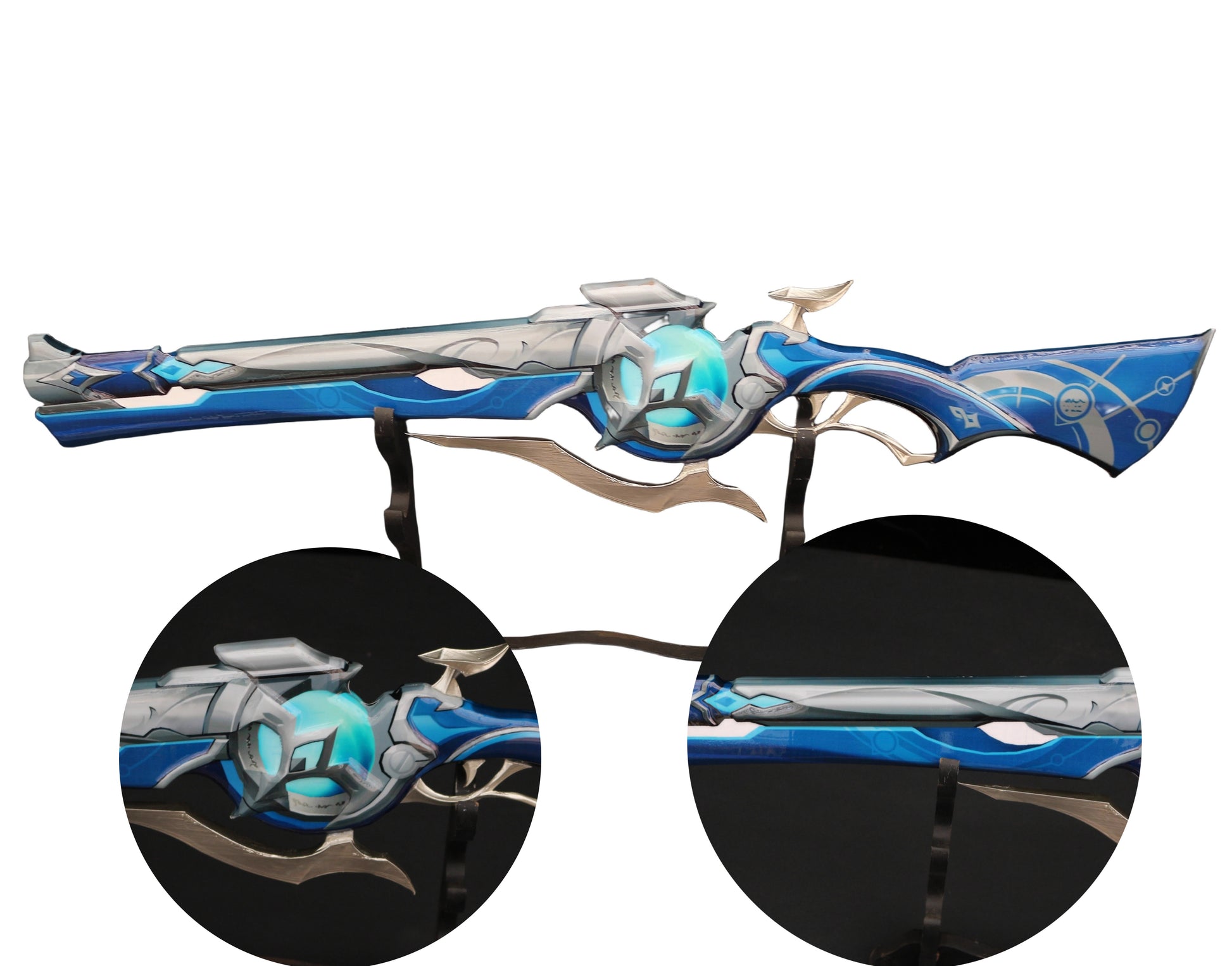 Monenjoy　崩壊スターレイル　 アナイクス　銃のレプリカ　 コスプレ道具　武器レプリカ　樹脂＋PLA＋PVC製 - Monenjoy