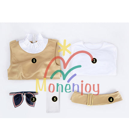Monenjoy　映画M3GAN　ミーガン2.0　SF映画　ワンピース　礼服　コスプレ衣装　仮装　洋服　 - Monenjoy