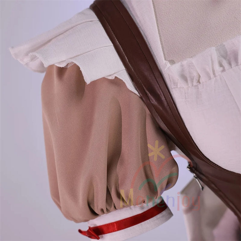 Monenjoy 鳴潮 韓国コラボ千咲ちゃん 　コスプレ衣装　メイド服　可愛い　コーヒーメイド服　イベント