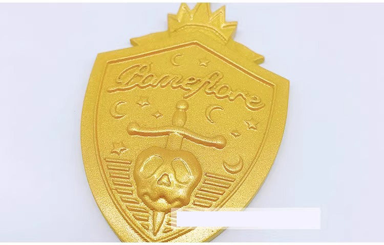 Monenjoy ツイステ コスプレ道具　ブローチ 制服 校章 腕章 ピンバッジ　PU製　撮影道具　コスチューム　イベント　仮装　ハロウィン　学園祭　周年祭　おもちゃ - Monenjoy