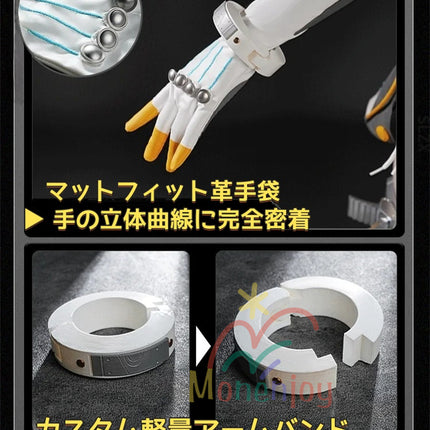 Monenjoy ゼンゼロ　シード　コスチューム　イベント　エージェント 　裾反射光機能　3d樹脂製　軽量化　ゼンゼロ／ZZZ　イベン　ハロウィン