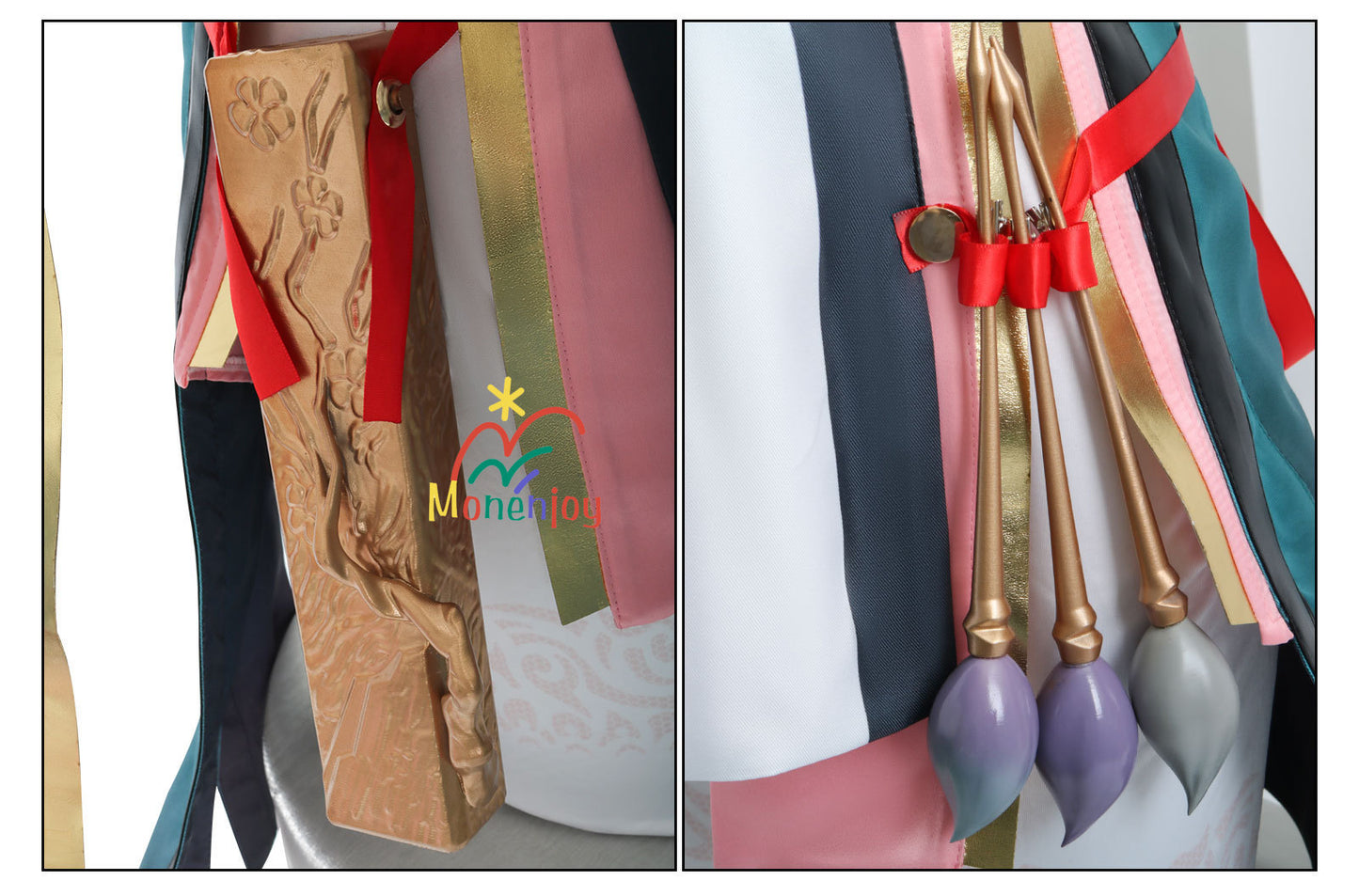 Monenjoy 鳴潮 折枝　コスプレ衣装　オリエ　コスチューム　3d樹脂アクセサリー＋ウィッグ追加 - Monenjoy