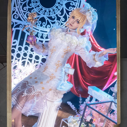 Monenjoy アイデンティティ5 調香師 今宵こそ コスプレ衣装 オフショルダー スカート IdentityV 第五人格　肩出し ワンピース イベント　GS1157 - Monenjoy