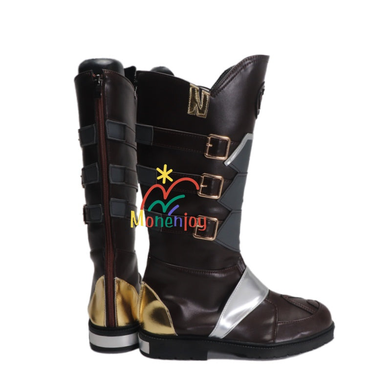 Monenjoy ゼンレスゾーンゼロ コスプレ道具　ライトのシューズ　ゼンゼロ　コスチューム　cosplay　カリュドーンの子　イベントGS1213ン - Monenjoy