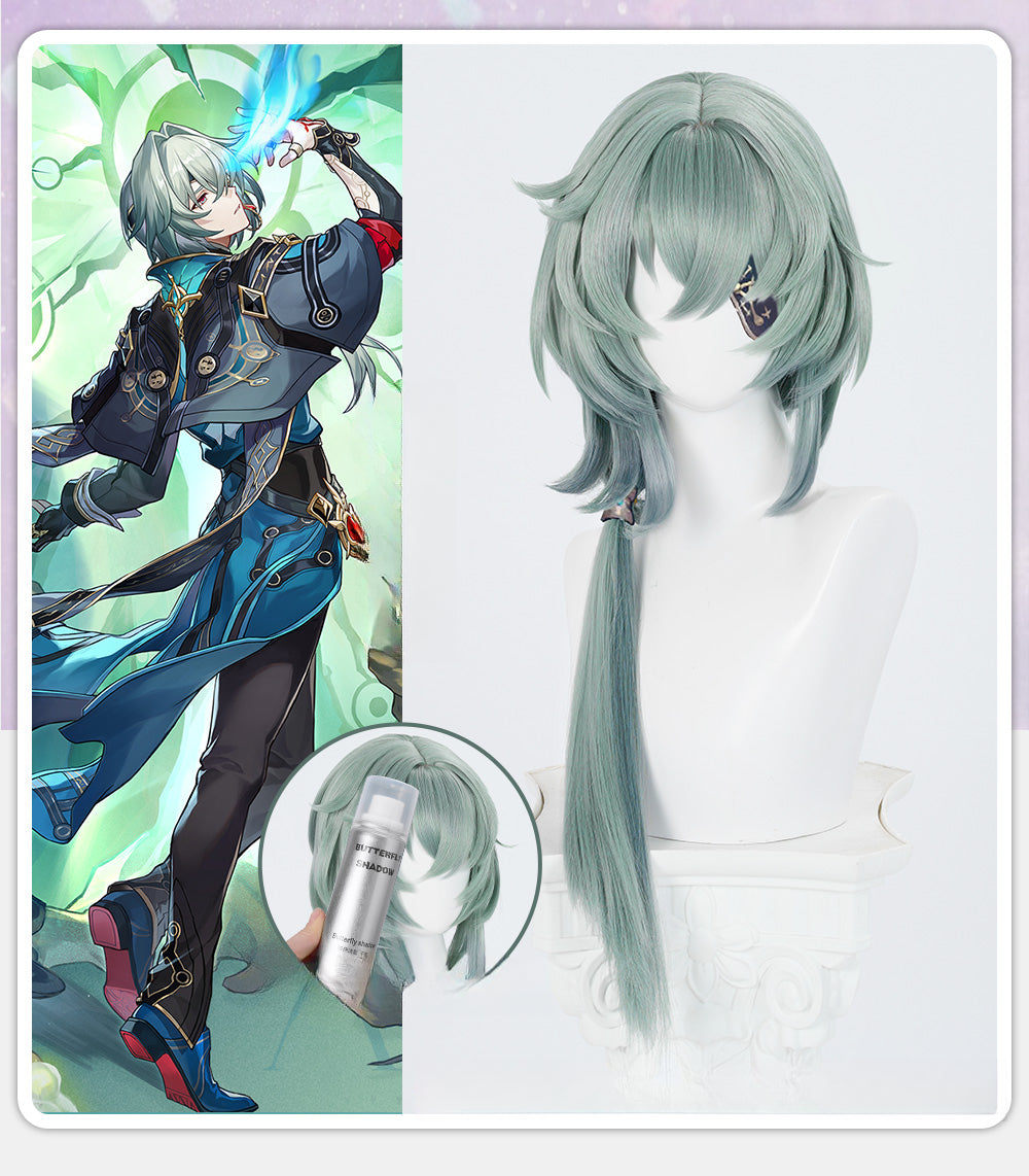 Monenjoy　崩壊スターレイル　アナイクス　ウィッグ　カツラ　コスプレ道具　おもちゃ　イベント - Monenjoy