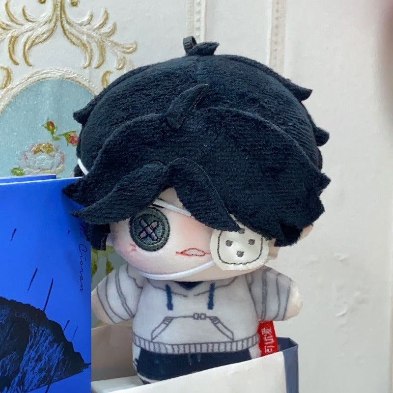 第五人格×B․Duckコラボ第2弾　囚人　ぬいぐるみ　SSRコラボ衣装 10cm キーホルダー　綿人形　第五人格/IdentityV 　ルカ・バルサー　ふわふわ　同人グッズ　非公式グッズ