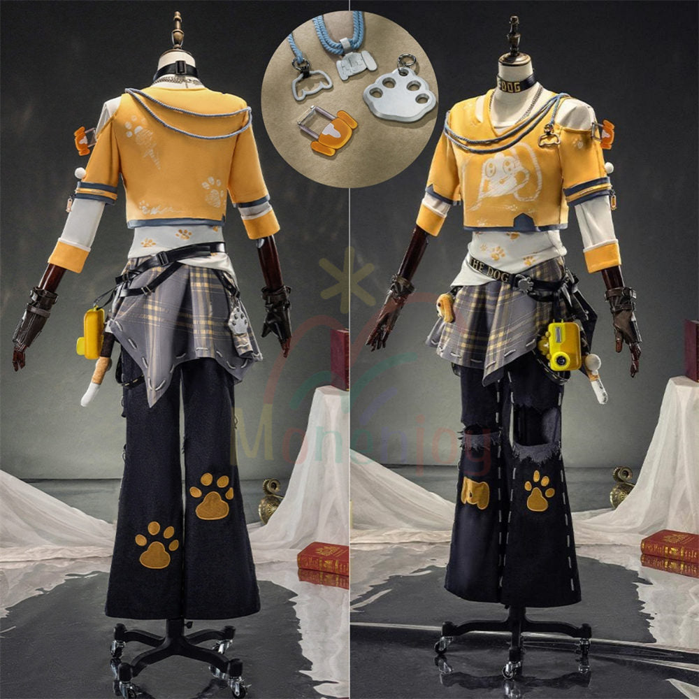 予約　Monenjoy　アイデンティティ5　第五人格　LIPUPRIENDS　囚人　コスプレ衣装　3dPla材質パーツ　イベント　LiPU FRiENDSコラボ　イベント舞台対応 MONENJOY