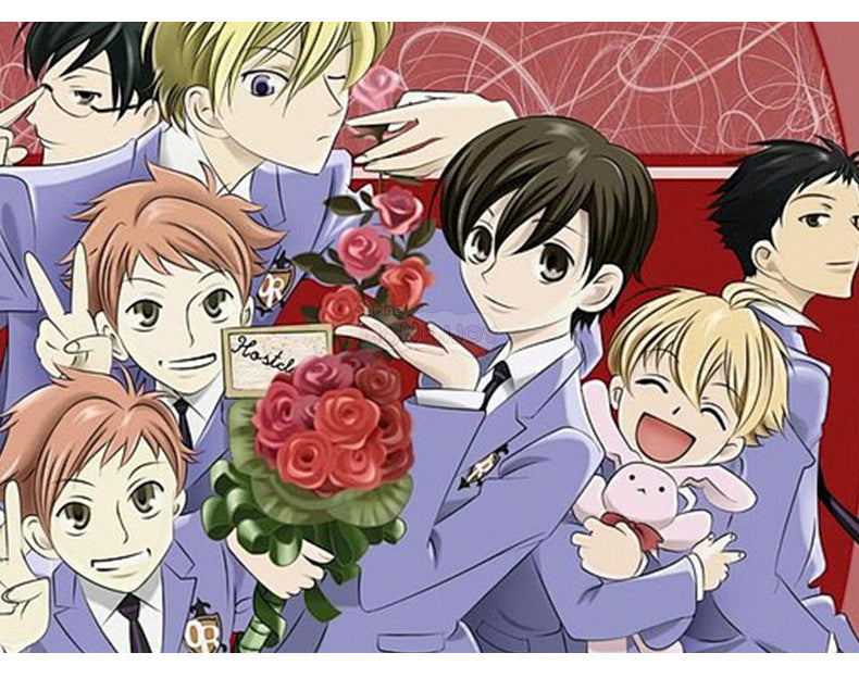 Monenjoy　桜蘭高校ホスト部　藤岡ハルヒ　須王環　鳳鏡夜　銛之塚崇　制服　コスプレ衣装GS1368 - Monenjoy